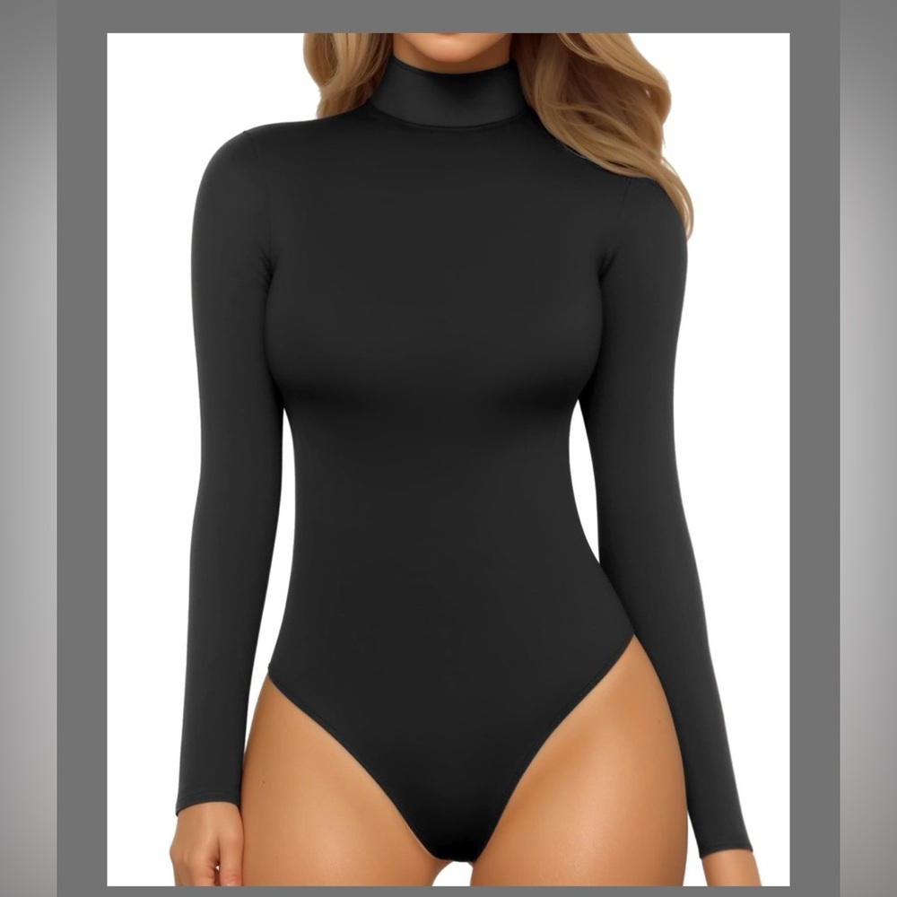 Mango Elegant Black Bodysuit